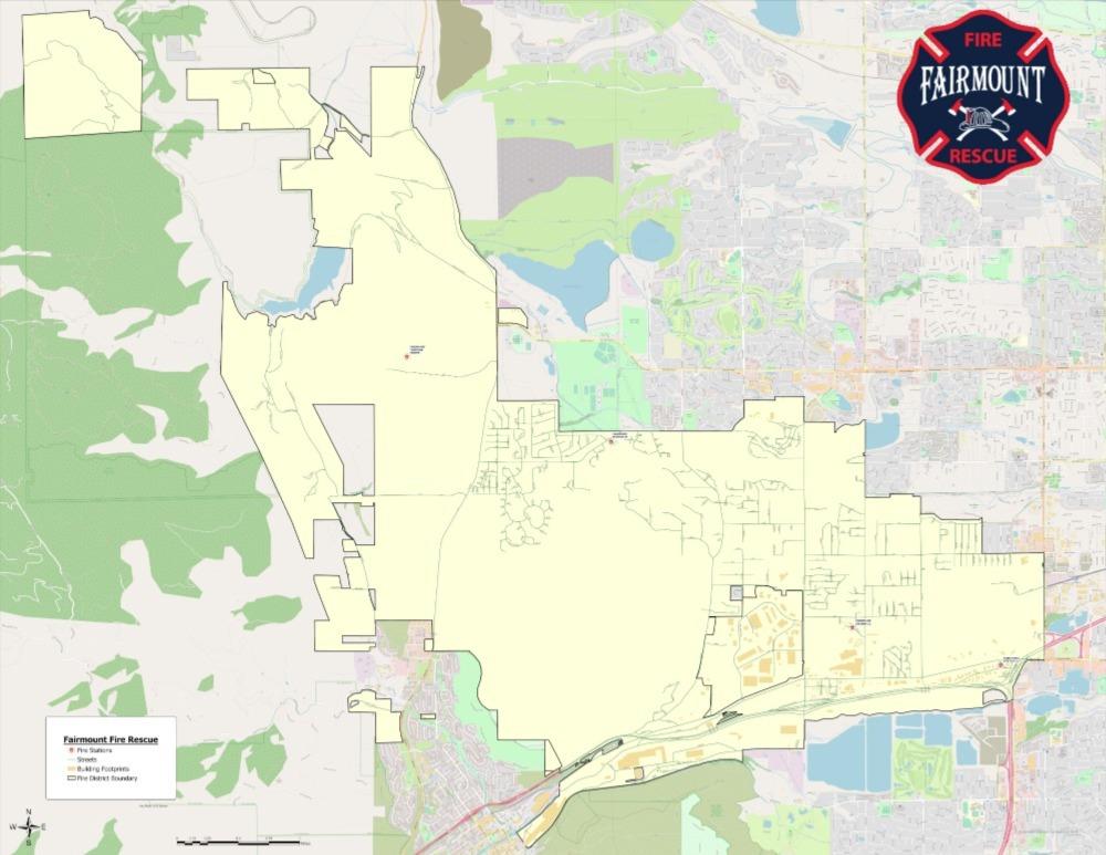 Fairmount Fire District Boundary Map